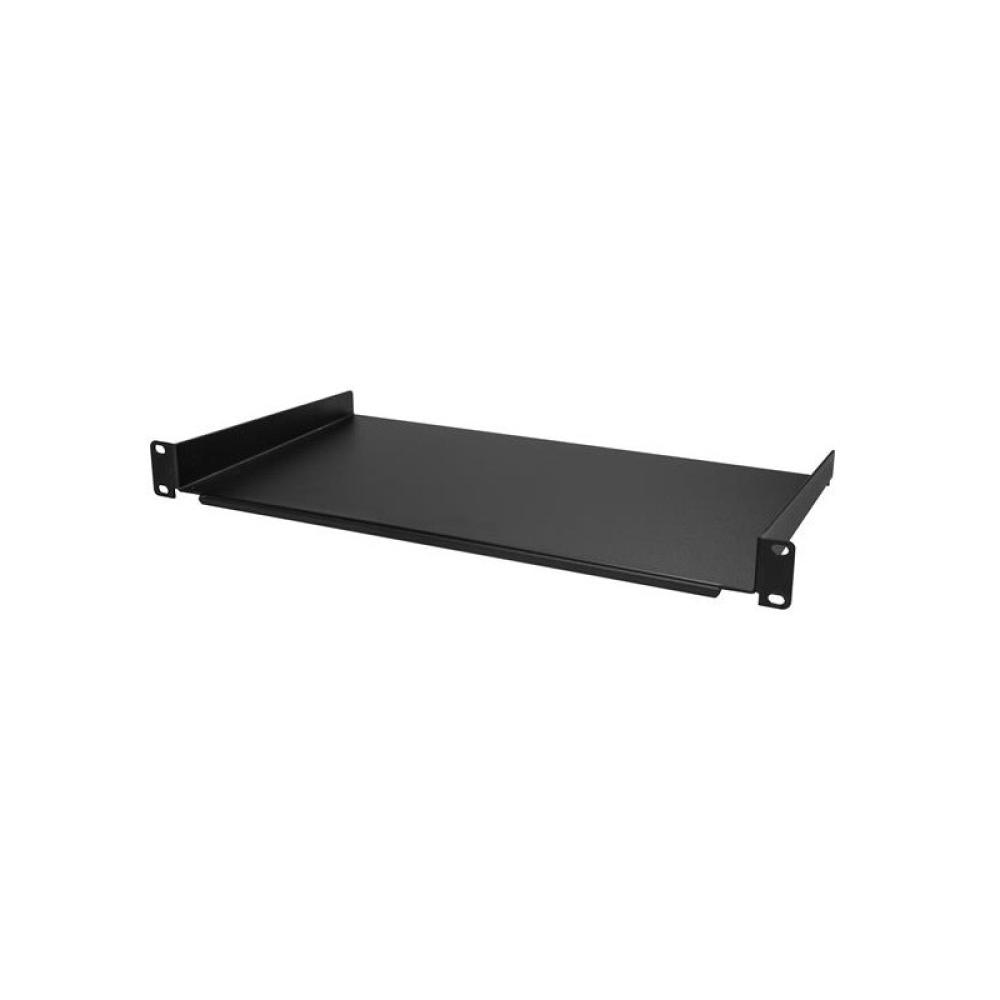 StarTech.com - Bandeja Estante de 1U para Armario Rack de Servidores - de 10 Pulgadas (254mm) de Profundidad - en Acero de Servi