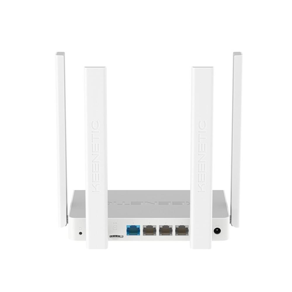 Keenetic - Explorer 4G Módem router 4G Wi-Fi 5 en malla AC1200 con Smart Switch de 4 puertos