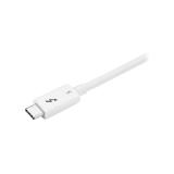 StarTech.com - Cable Thunderbolt 3 Pasivo 50cm - 40Gbps - PD 100W - Vídeo 4K/5K - Cable Thunderbolt - Certificado Thunderbolt -