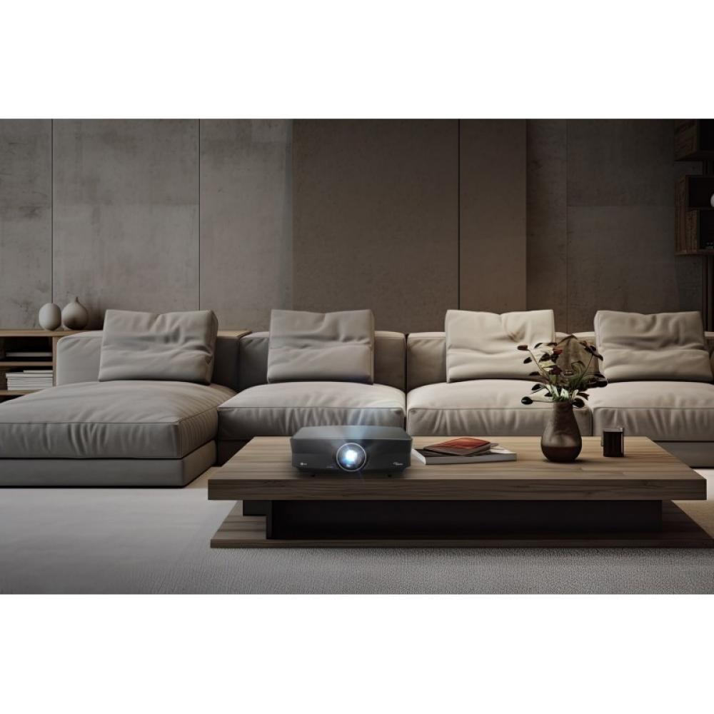 Optoma - UHZ68LV Proyector de alcance estándar 5000 lúmenes ANSI DMD UHD 4K (3840x2160) 3D Negro