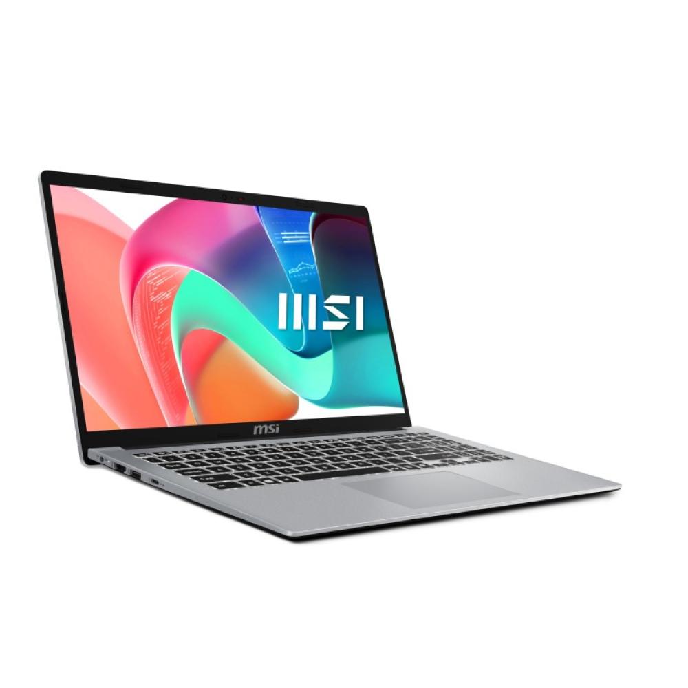 MSI - Modern 15 F1MG-256XES Intel Core 5 120U Portátil 39,6 cm (15.6") Full HD 16 GB DDR4-SDRAM 512 GB SSD Wi-Fi 6E (802.11ax) F