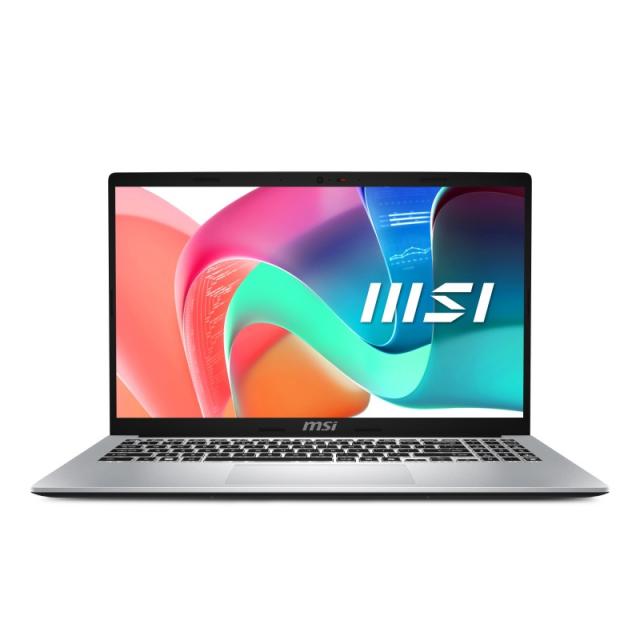 MSI - Modern 15 F1MG-256XES Intel Core 5 120U Portátil 39,6 cm (15.6") Full HD 16 GB DDR4-SDRAM 512 GB SSD Wi-Fi 6E (802.11ax) F