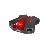 Spirit of Gamer - Crossgame 2 USB 2.0 Type-C Negro, Rojo