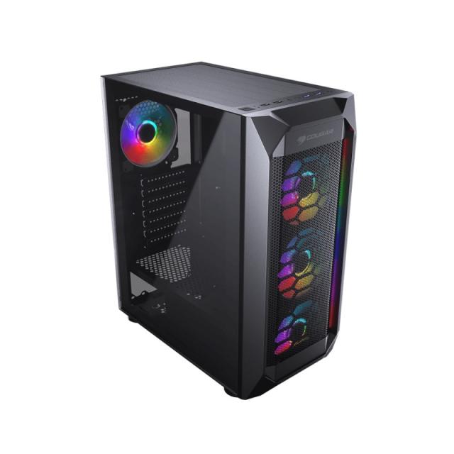 COUGAR - CGR-5VM6B-MESH-G-RGB Midi Tower Negro