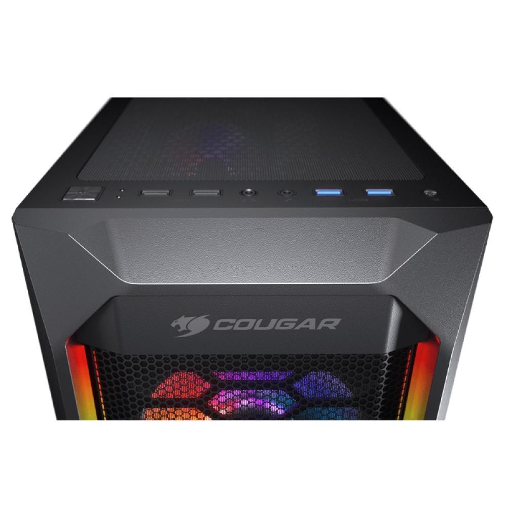 COUGAR - CGR-5VM6B-MESH-G-RGB Midi Tower Negro