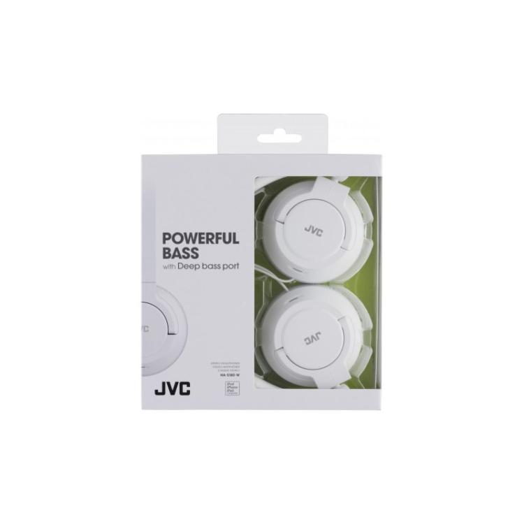 JVC - HA-S180-W-E auricular y casco Auriculares Alámbrico Diadema Música Blanco
