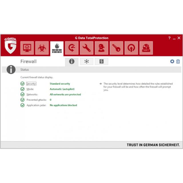G DATA - Total Protection, 1PC, 1 Year, ESD Seguridad de antivirus Plurilingüe 1 año(s)