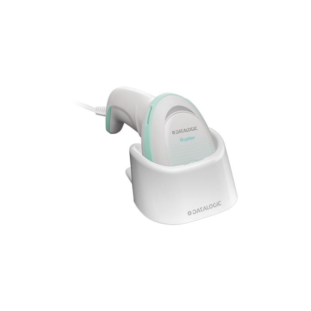 Datalogic - Gryphon I GD4520 Lector de códigos de barras portátil 1D/2D Blanco - GD4520-HCK1