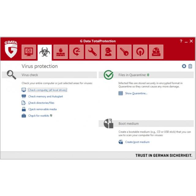 G DATA - Total Protection, 3PC, 1 Year, ESD Seguridad de antivirus Español 1 año(s)