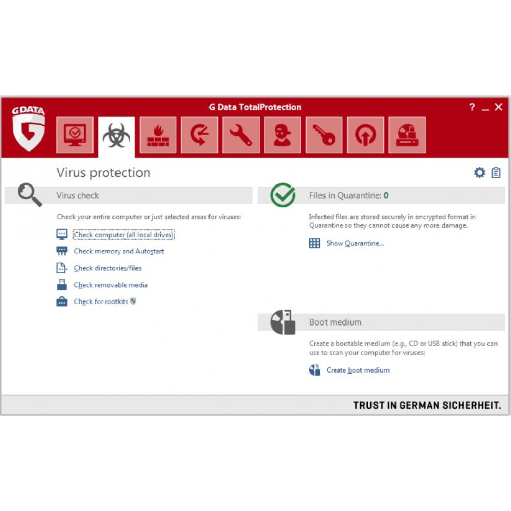 G DATA - Total Protection, 3PC, 1 Year, ESD Seguridad de antivirus Español 1 año(s)