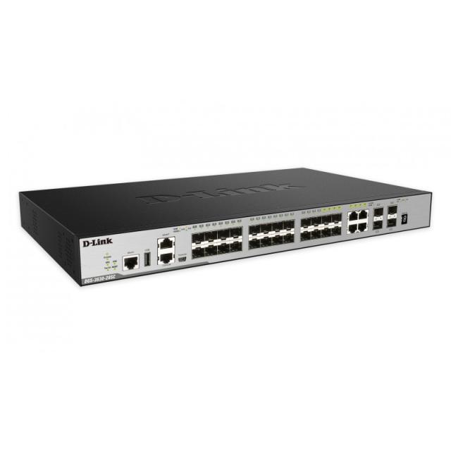 D-Link - DGS-3630-28SC switch Gestionado L3 1U Negro