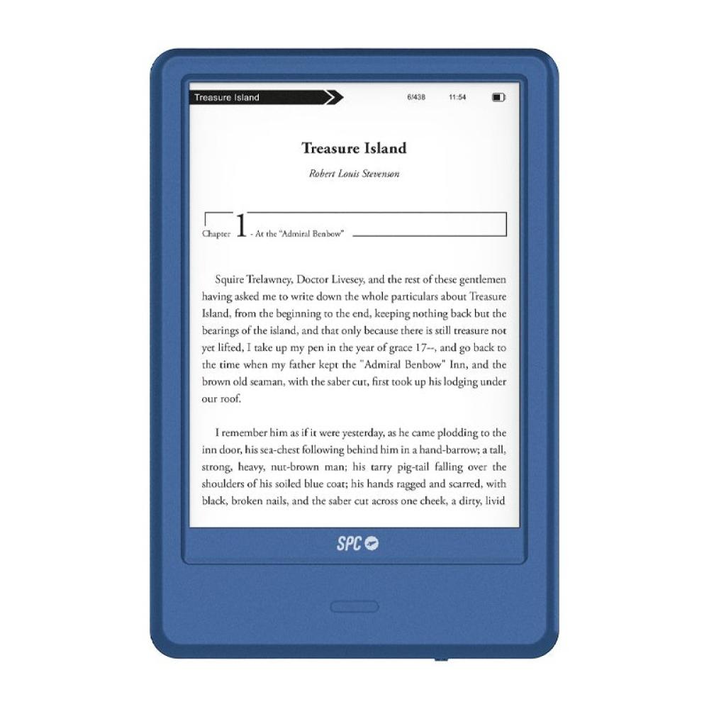 SPC - Dickens Light 2 Pro lectore de e-book Pantalla táctil 8 GB Azul