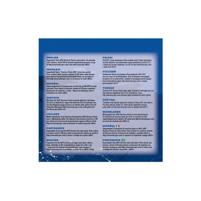 APC - Service Pack 1 Year Extended Warranty - WBEXTWAR1YR-SP-08