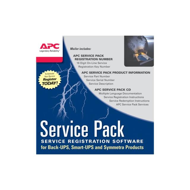APC - Service Pack 1 Year Extended Warranty - WBEXTWAR1YR-SP-08