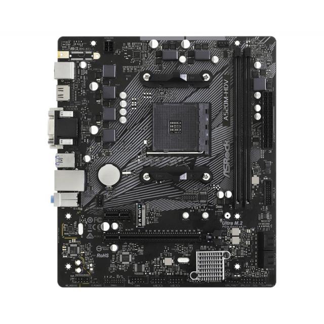 Asrock - A520M-HDV Zócalo AM4 micro ATX