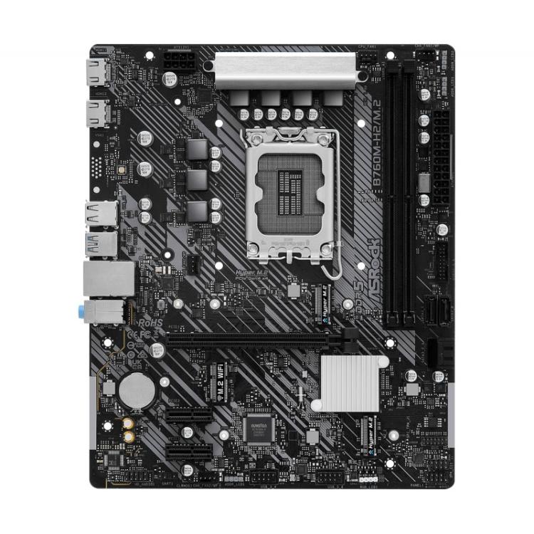 Asrock - B760M-H2/M.2 Intel B760 LGA 1700 micro ATX