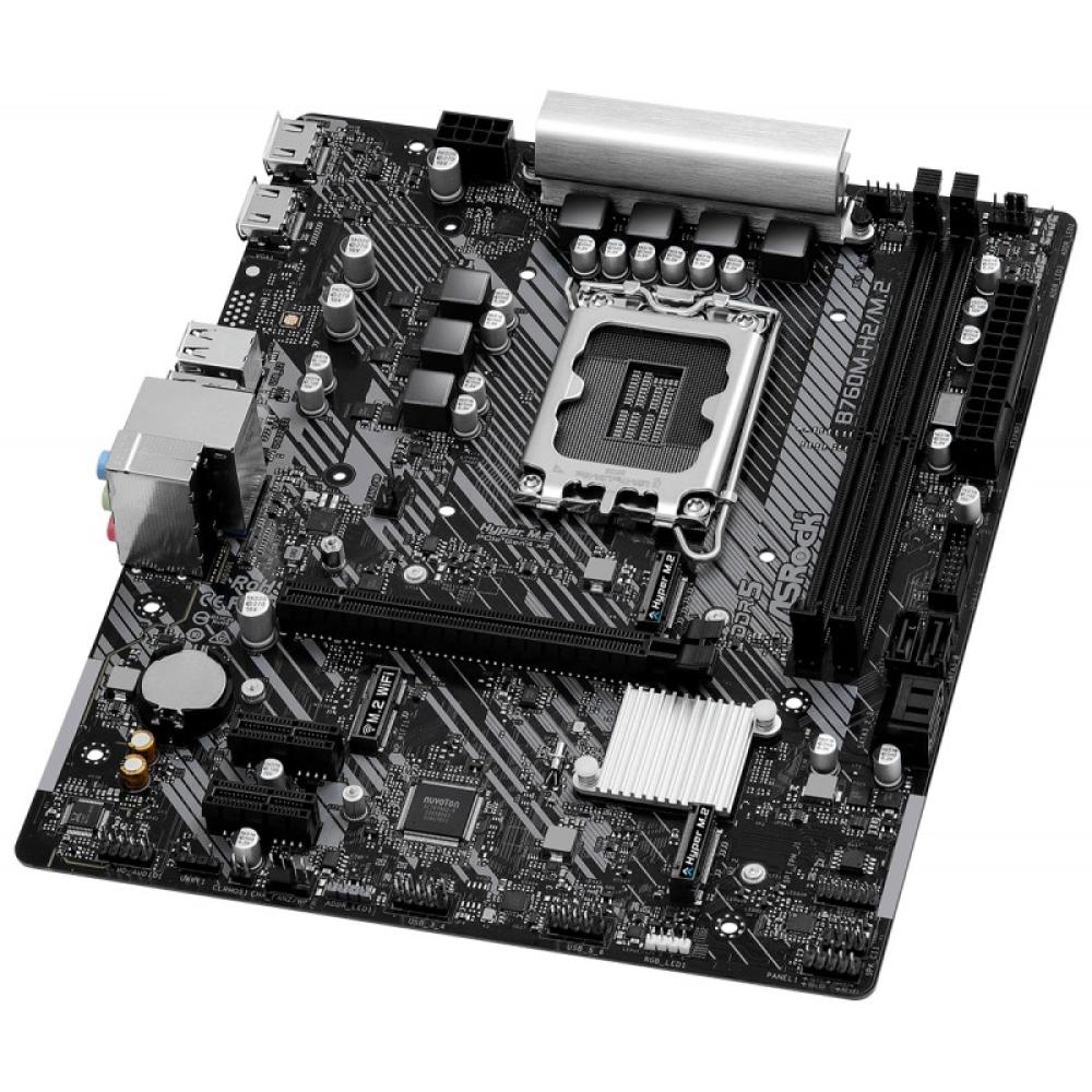 Asrock - B760M-H2/M.2 Intel B760 LGA 1700 micro ATX