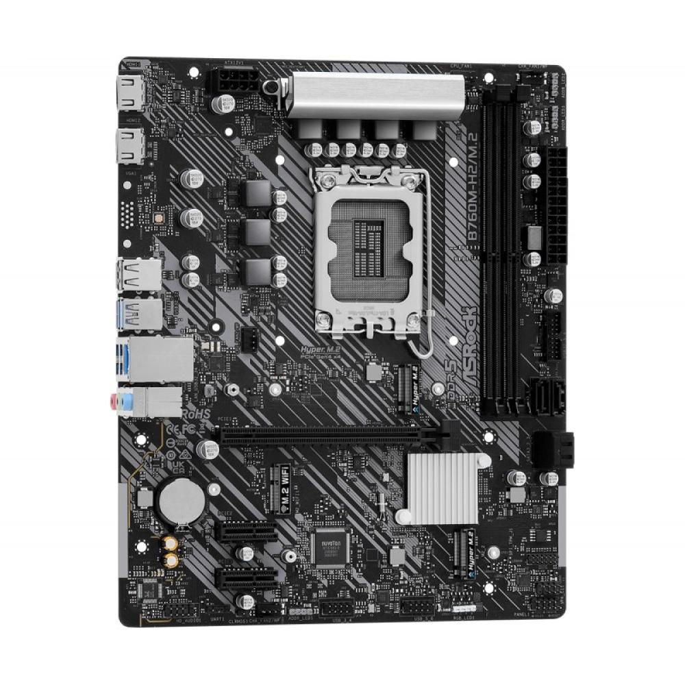 Asrock - B760M-H2/M.2 Intel B760 LGA 1700 micro ATX