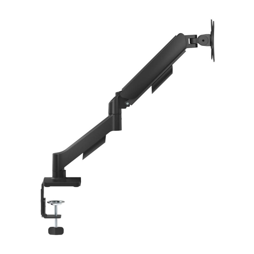 AISENS - Soporte de Mesa Eco Contrapeso Giratorio e Inclinable para Monitor/TV 9KG (3 Pivotes, 1 Brazo) de 17"-32", Negro