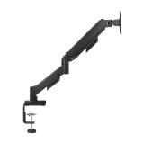 AISENS - Soporte de Mesa Eco Contrapeso Giratorio e Inclinable para Monitor/TV 9KG (3 Pivotes, 1 Brazo) de 17"-32", Negro