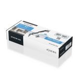 AISENS - Soporte de Mesa Eco Contrapeso Giratorio e Inclinable para Monitor/TV 9KG (3 Pivotes, 1 Brazo) de 17"-32", Negro
