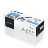 AISENS - Soporte de Mesa Eco Contrapeso Giratorio e Inclinable para Monitor/TV 9KG (3 Pivotes, 2 Brazos) de 17"-32", Negro