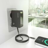 AISENS - Cargador GaN 100W PD3.0 1xUSB-C 1.8m, Negro