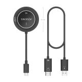 AISENS - USB-C A HDMI Inalambrico 1080P 30m, Negro