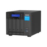 QNAP - TVS-H474 NAS Torre Intel® Pentium® G7400 8 GB DDR4 0 TB QuTS hero Negro