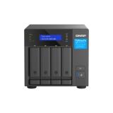 QNAP - TVS-H474 NAS Torre Intel® Pentium® G7400 8 GB DDR4 0 TB QuTS hero Negro