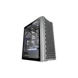 Mars Gaming - MC-iPRO, Caja Profesional ATX, Rejilla Frontal de Malla 3D, Ventana Lateral Cristal Templado, Ventilador - MCIPRO