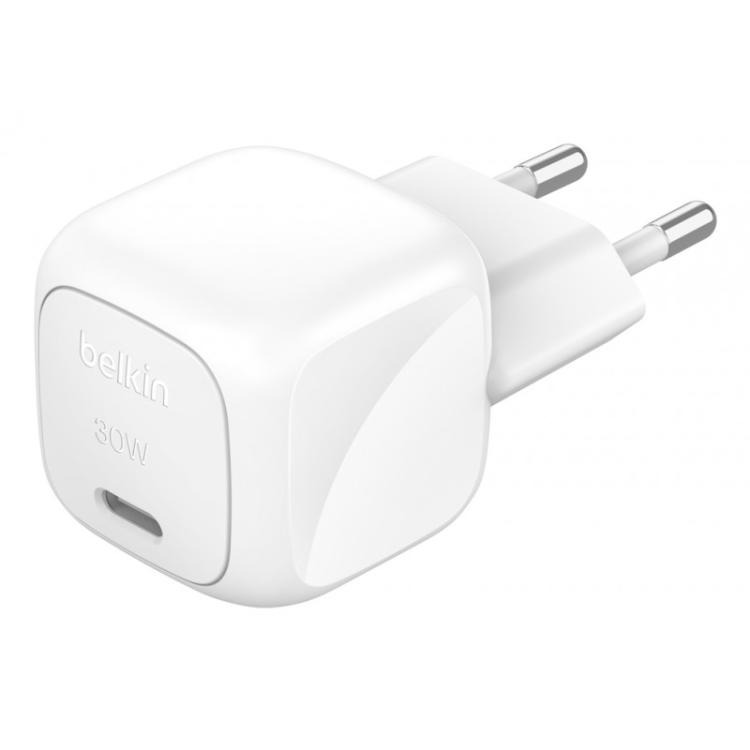 Belkin - BoostCharge Portátil, Smartphone, Tableta Blanco Corriente alterna Carga rápida Interior