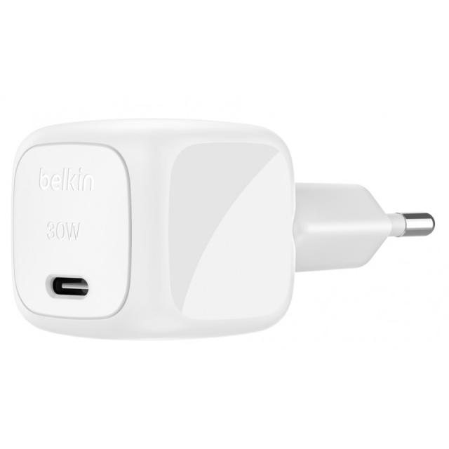Belkin - BoostCharge Portátil, Smartphone, Tableta Blanco Corriente alterna Carga rápida Interior