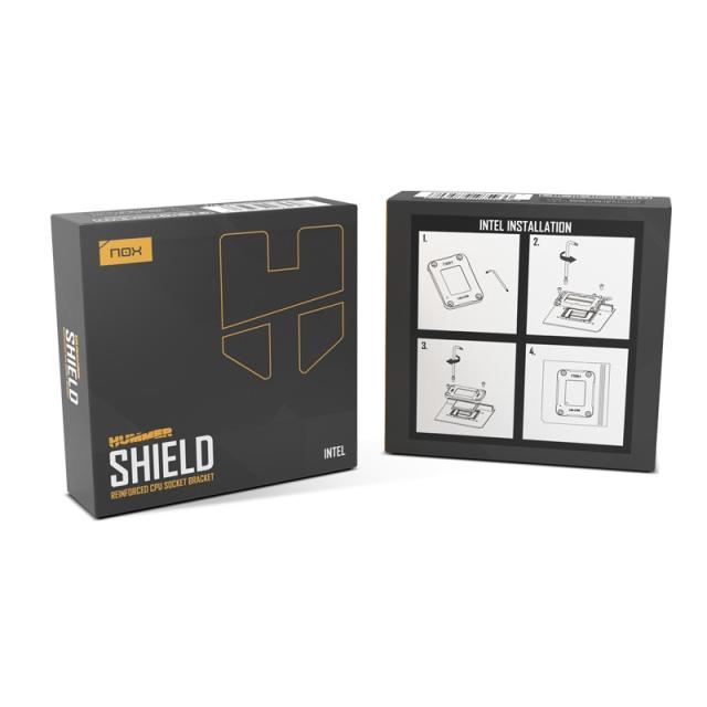 NOX - NXHUMMERSHIELDINT soporte de CPU Negro