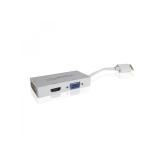 Approx - appC37 DisplayPort VGA + HDMI + DVI Blanco