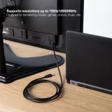 Nanocable - Cable Conversor USB-C/M a VGA/M, 1.8 m, Negro