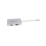 Approx - appC37 DisplayPort VGA + HDMI + DVI Blanco