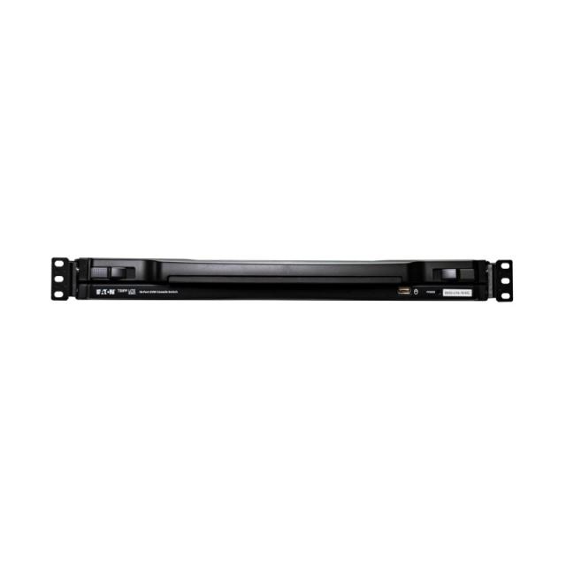 Eaton - B020-U16-19-K KVM de Consola NetDirector de 16 puertos 1U para instalar en rack, con LCD de 19 pulgadas + 8 cables combi