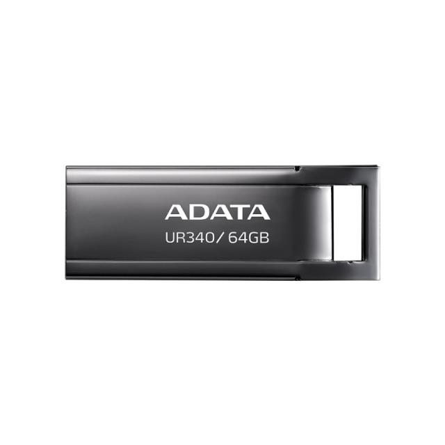 ADATA - UR340 unidad flash USB 64 GB USB tipo A 3.2 Gen 2 (3.1 Gen 2) Negro
