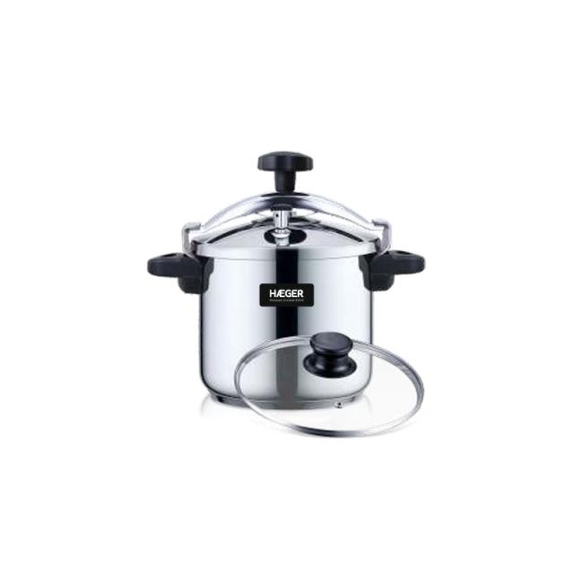 Haeger - PC-10S.021A olla a presión 10 L Acero inoxidable