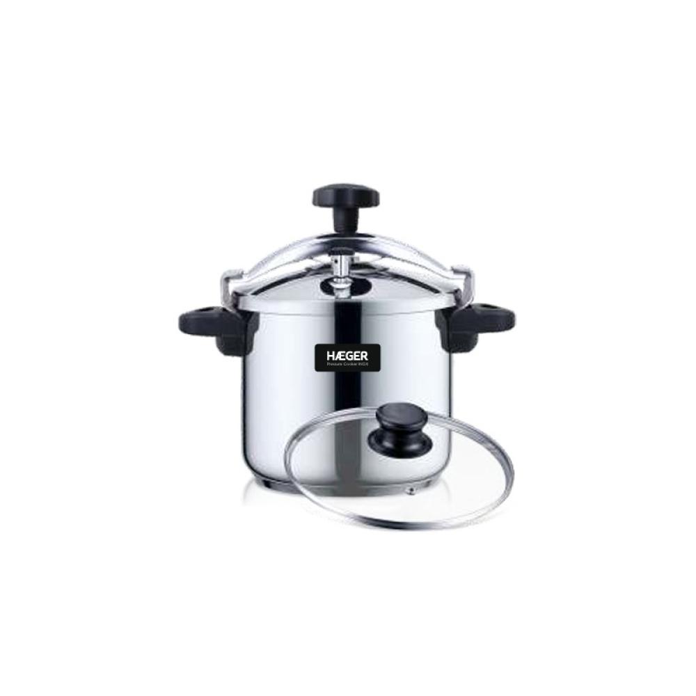 Haeger - PC-10S.021A olla a presión 10 L Acero inoxidable