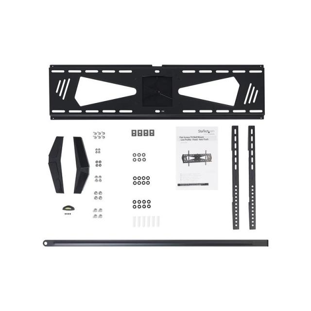 StarTech.com - Soporte Fijo de Soporte de Montaje en Pared para TV de 37 a 70 Pulgadas - Antirrobo
