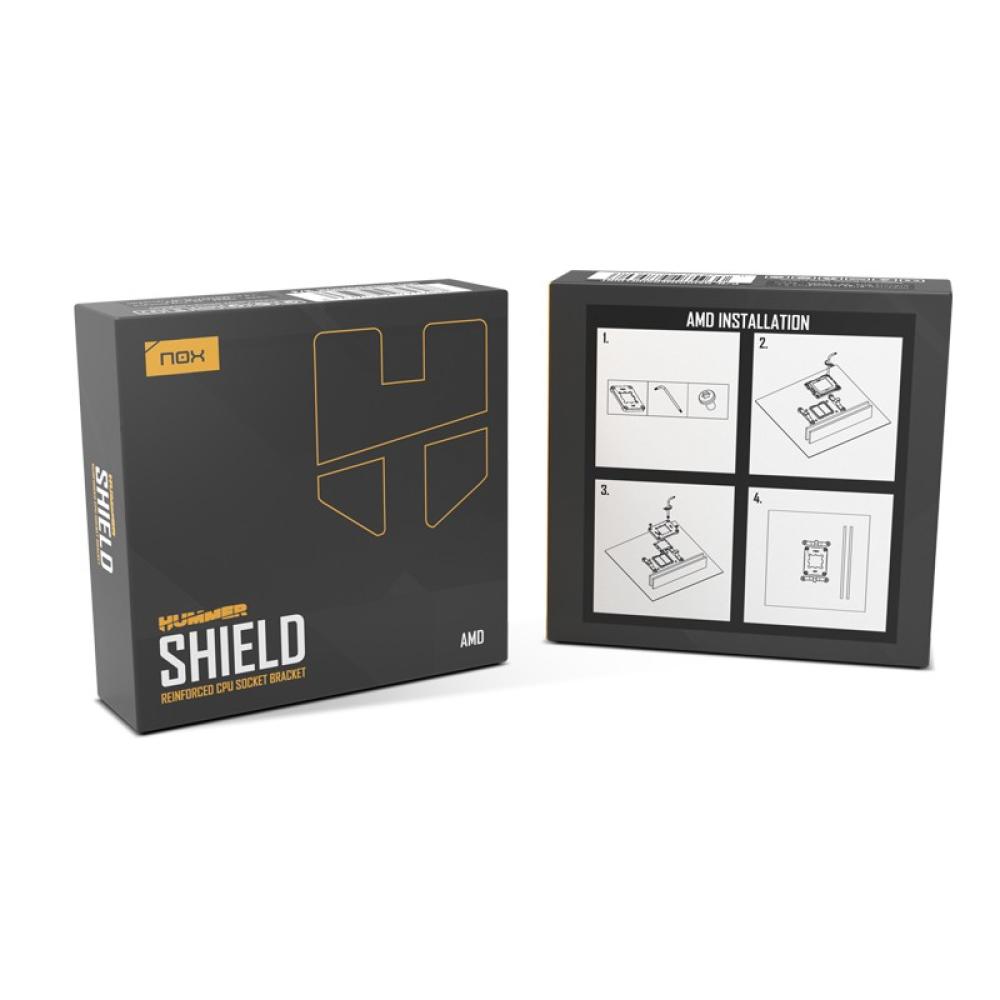 NOX - NXHUMMERSHIELDAMD kit de montaje Negro Acero