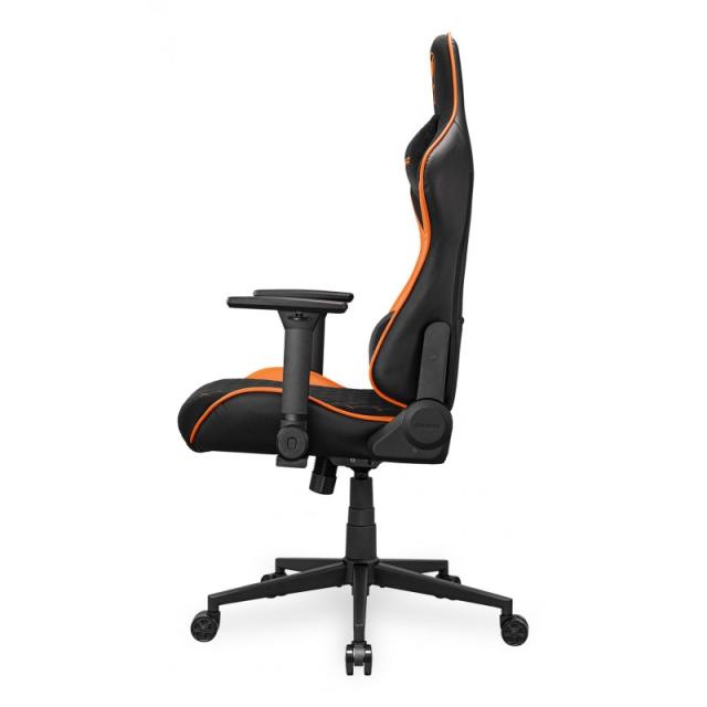 COUGAR - CGR-A2F Silla para videojuegos universal Asiento acolchado tapizado Negro, Naranja