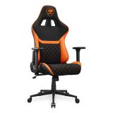 COUGAR - CGR-A2F Silla para videojuegos universal Asiento acolchado tapizado Negro, Naranja