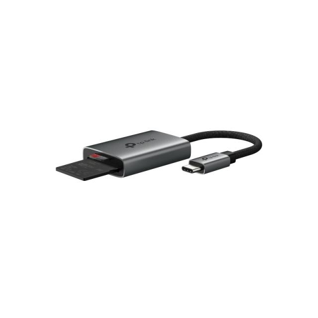 TP-Link - UA430C lector de tarjeta USB 3.2 Gen 1 (3.1 Gen 1) Type-C Gris