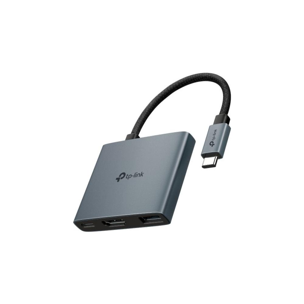 TP-Link - UH3020C hub de interfaz USB Tipo C 5000 Mbit/s Gris