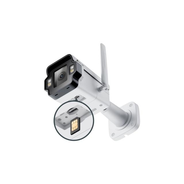 TP-Link - INSIGHT S345-4G Bala (forma) Cámara de seguridad IP Exterior 2688 x 1520 Pixeles Pared