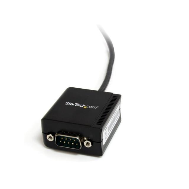 StarTech.com - Cable Adaptador 2,5m USB a 1 Puerto Serie Serial RS232 DB9 FTDI Aislamiento Óptico