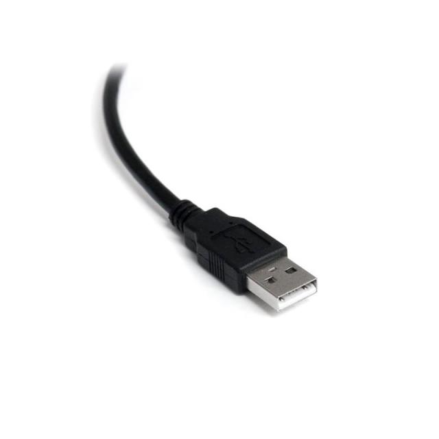 StarTech.com - Cable Adaptador 2,5m USB a 1 Puerto Serie Serial RS232 DB9 FTDI Aislamiento Óptico